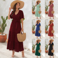short Sleeve Mini Casual Dress
