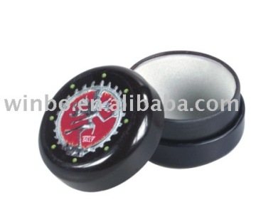 Round shape tinplate Jewelry box