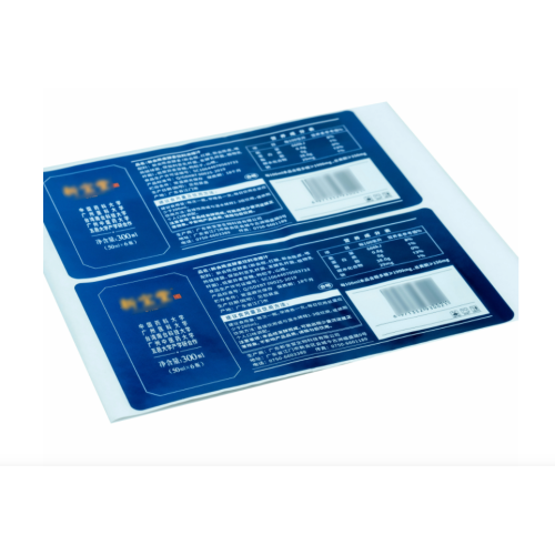 Ingredients Label Non-dropping Self Adhesive Food Label Factory
