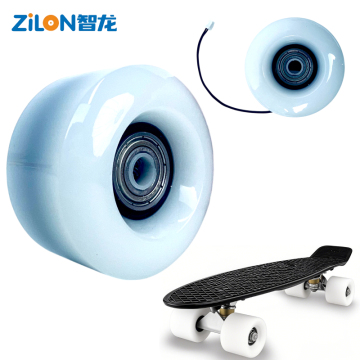 Ruota auto -generatore da 58 mm per lo skateboard