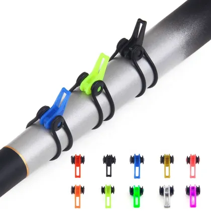 Fishing Rod Accessory 10pcs/bag Easy Hook Keeper Bait Lure