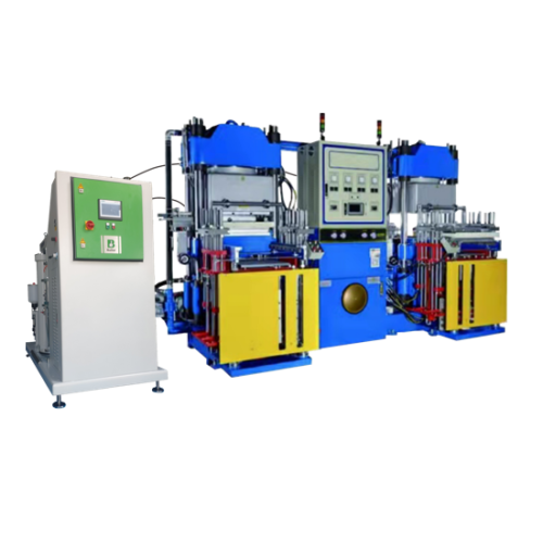 Liquid silicone molding machine for consumer goods