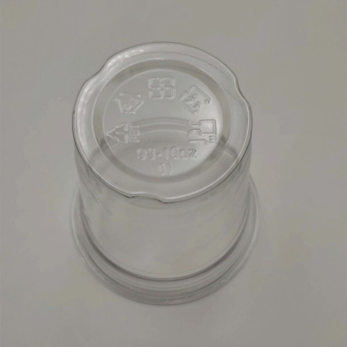 10oz PET cup 93mm diamater for cold drink