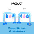 आउटडोर inflatable आर्क sprinklers inflatable शूटिंग खिलौना