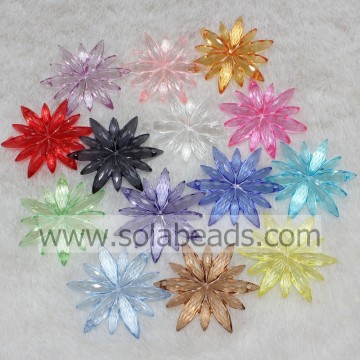 Top 40MM Earring Blossom Flower Beads