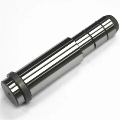 Precision shouldered oil grooves guide pillars with centering collars