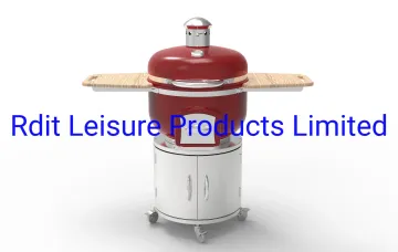 New Design Customized Big Size Outdoor Garden Ceramic Barbecue Grill