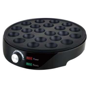 Mini Bakes 22 buchi Casa di Takoyaki antiaderente per la casa con controllo della temperatura: perfetto per la cottura a sfera di polpo