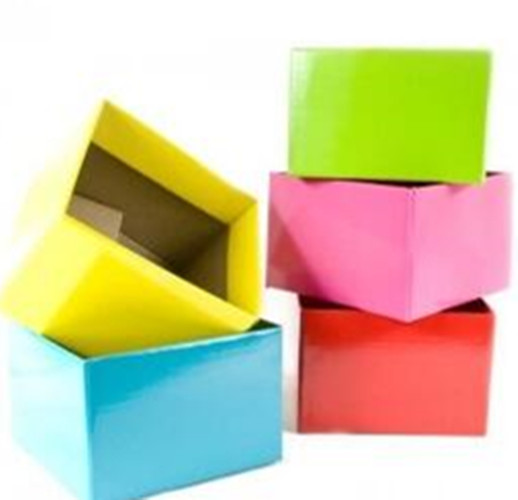 corrugated posy box