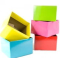 Dengan Ribbon European Triangle Wedding Paper Box