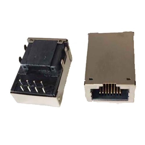 RJ45 1X1 PORT WITH TRANSFORMERS 10-100 BASE-T