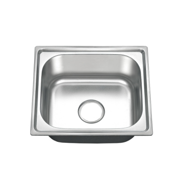Rectangular 210mm Depth Single Bowl Kitchen Sink Basin for Small Spaces