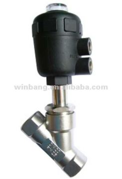 Pneumatic Control Angle Seat Valve Model: WB-ASV20