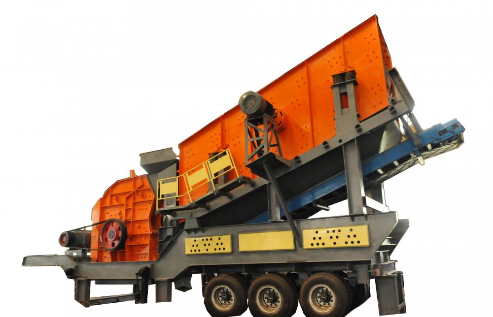 Tire Type Mobile Crushing Station