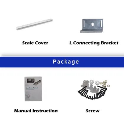 High Precision Linear Glass Scale Encoder - 50-3000mm Optical Grating Ruler