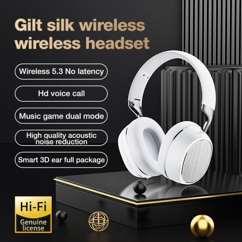 Wireless fashionable over ear headphone