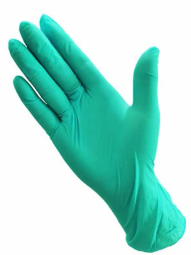 Green Latex Sterilization Gloves Disposable