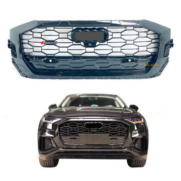 Radiatore Q8 RSQ8 Front Grille ABS Materiale plastico per Audi Q8 2020-2021 Upgrade