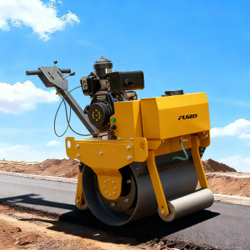 Mini road roller walk behind vibratory road roller FYL-700
