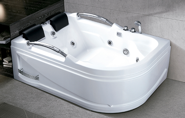 2 pessoas de massagem Whirlpool Spa Bathtub Indoor