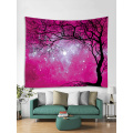 Tapisserie Wandteppich Wandbehang Galaxy Tapisserie Himmel Tapisserie Baum Tapisserie Nachthimmel Tapisserie für Schlafzimmer Wohnheim Dekor