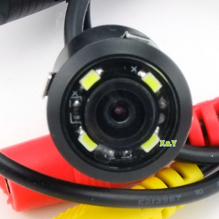 Mini Video Camera Car Rear View Camera with LED Night Vision Xy-1217