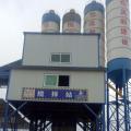 Bucket type HZS90 mini concrete batching plant