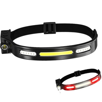 230 Degree Wide Head Lamp Red Warning Light