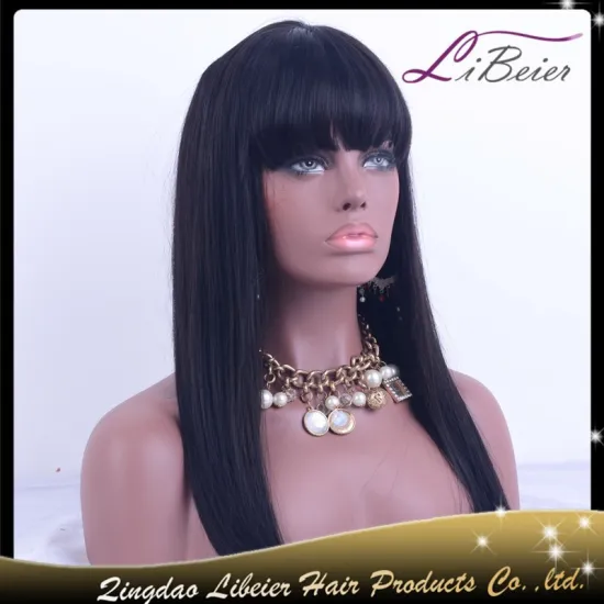 Grade 7a virgin Brazilian human hair full lace wig,wholesale Brazilian hair,100 human hair wig