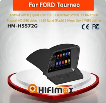 Hifimax Android 5.1 car dvd player for ford tourneo connect car dvd gps navigation system with quad cord HD capacitive screen