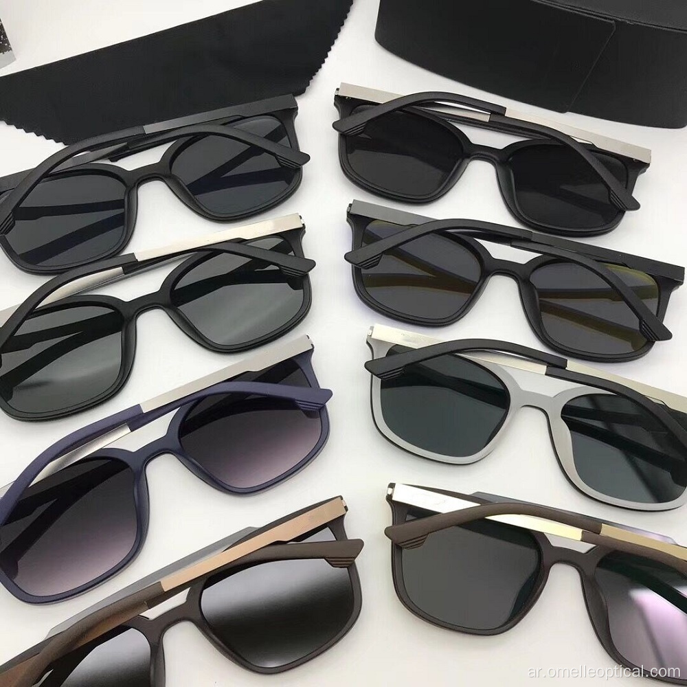 ملون بولارايزد كلاسيك نظارات شمسية اكسسوارات الموضة