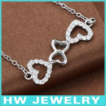 silver guitar pendant necklace