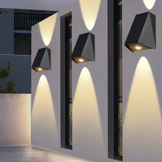 Modern Solar Garden Wall Lights for Villa and House