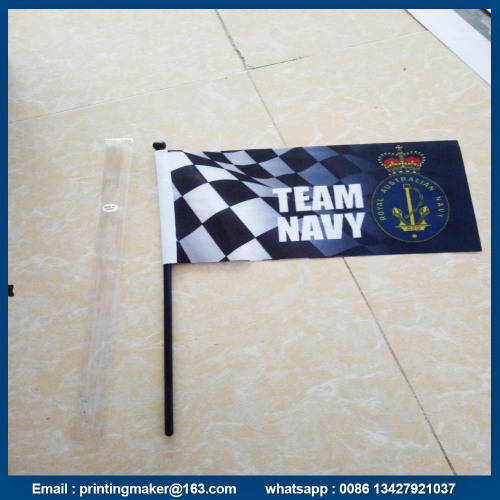 Custom Hand Held Flags Country National Banner Flag
