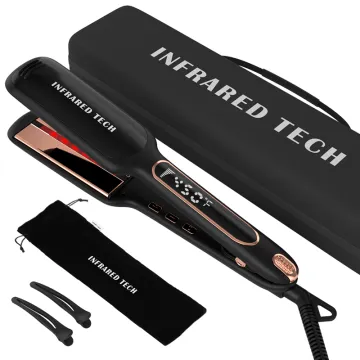 Factory Price Wholesale Titanium Flat Iron 450 Degrees Infrared Hair Straightener