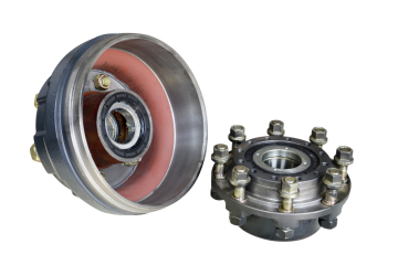 dive axle wheel hub assy