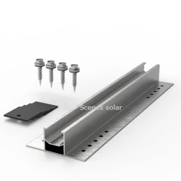 Customized Mini Rail Solar Mounting System for Efficient Panel Installation