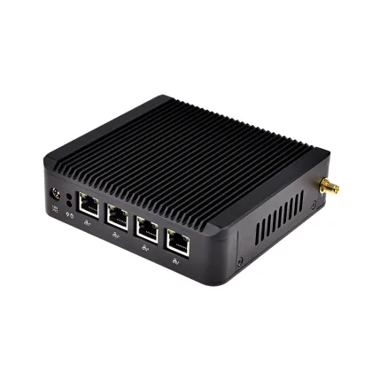 New 4 Lan 4 USB Qotom-Q190G4 celeron J1900 Quad Core firewall Multi-function home router Pfsense box