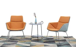 Leisure Subtle Modern Cozy Lobby Lounge Chair