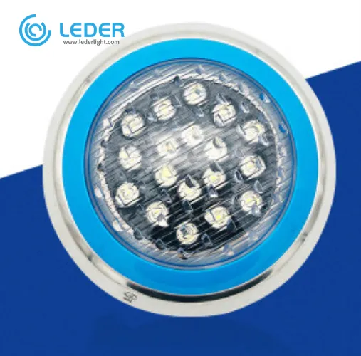 LEDER White Color Resin Filled LED Pool Light