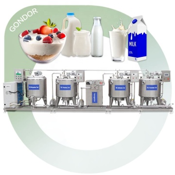 Mini Dairy Process Plant: 50L UHT Yoghurt Milk Cream Productielijn Prijs
