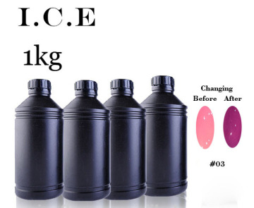 ICE Hot Sale in Bulks Gel Polish light colour changing UV gel nail polish 20 colors Customized