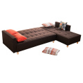 Lipatan Bed Fabrik Futon katil siang Chaise Sofa