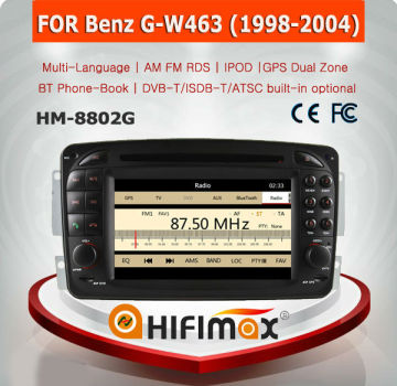 HIFIMAX WIN CE 6.0 Car DVD Player For Mercedes Benz G W463 1998-2004 Car Dvd GPS Navigation System