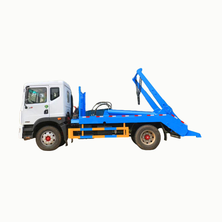 Dongfeng 10cbm Swing Arm Rubish Bin Waste Truck