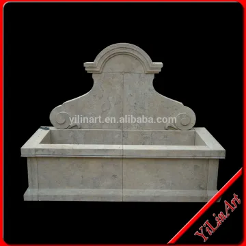 Marble Antique Carving Wall Fountain,Garden Stone Water Wall Fountain (YL-Z003)
