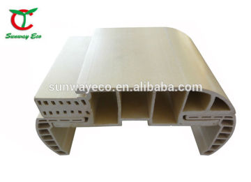 Non-deformation decorative teak wood door frame