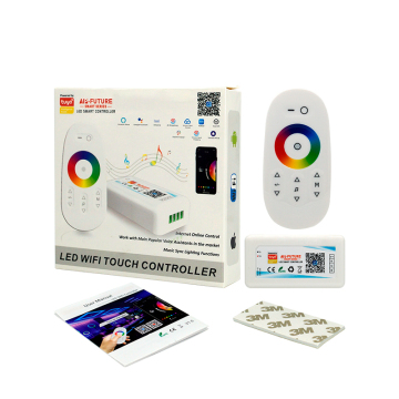 Led WiFi Controller RF 2.4G Touch Remote Tuya Smart Alexa Music Control Dimmer CCT RGB RGBW RGBCCT