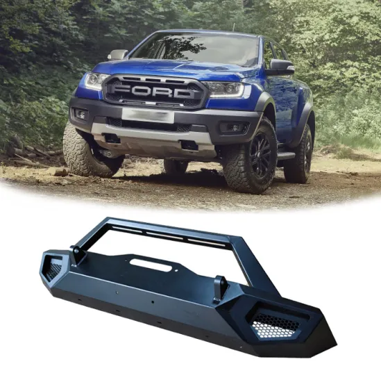 Steel Front Bumper Bull Bar 4x4 Accessory for Toyota Hilux Revo Rocco 2018+