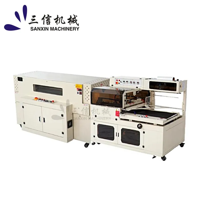 Fully Automated Sealing and Cutting Machine for Heat Shrink Film Cosmetic Packaging